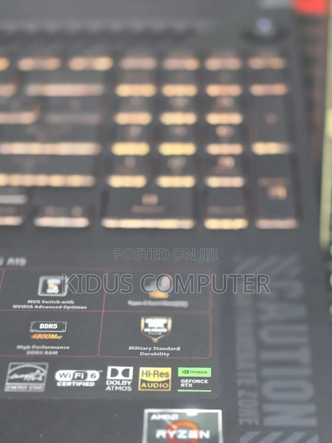 New Laptop Asus TUF Gaming A15 16GB AMD Ryzen 7 SSD 512GB