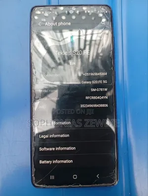 Samsung Galaxy S20 FE 5G 128 GB Blue