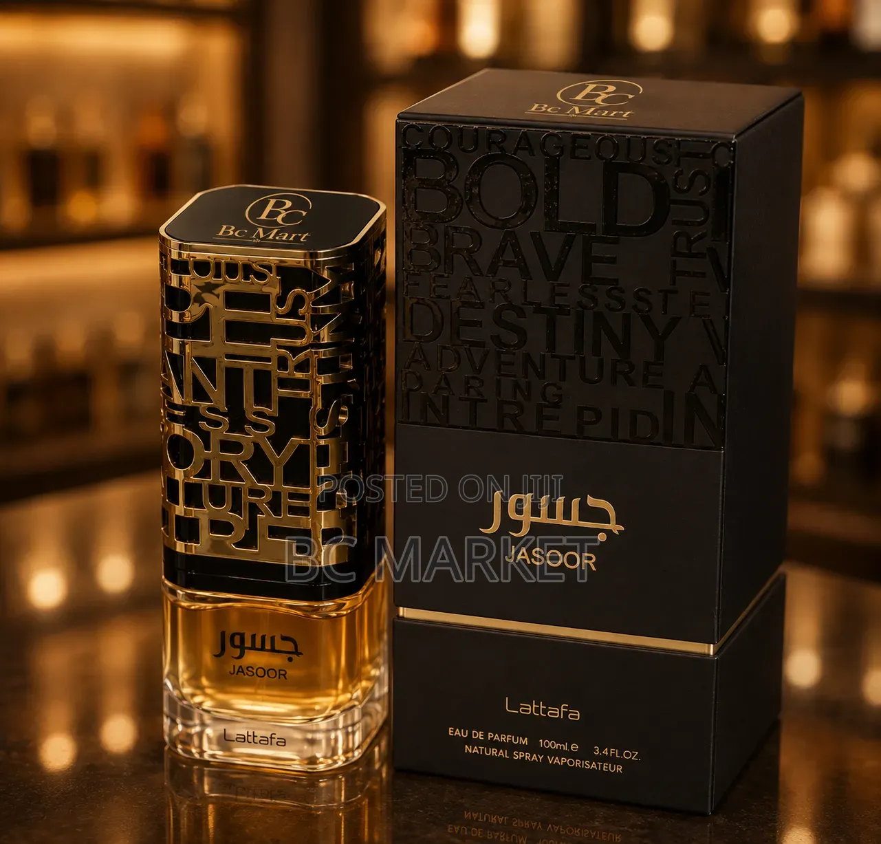 🥳 Jasoor 100ml Eau De Parfum by Lattafa.