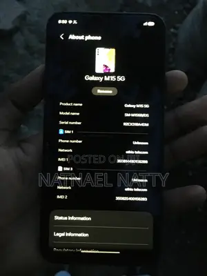 Samsung Galaxy M15 128 GB Silver