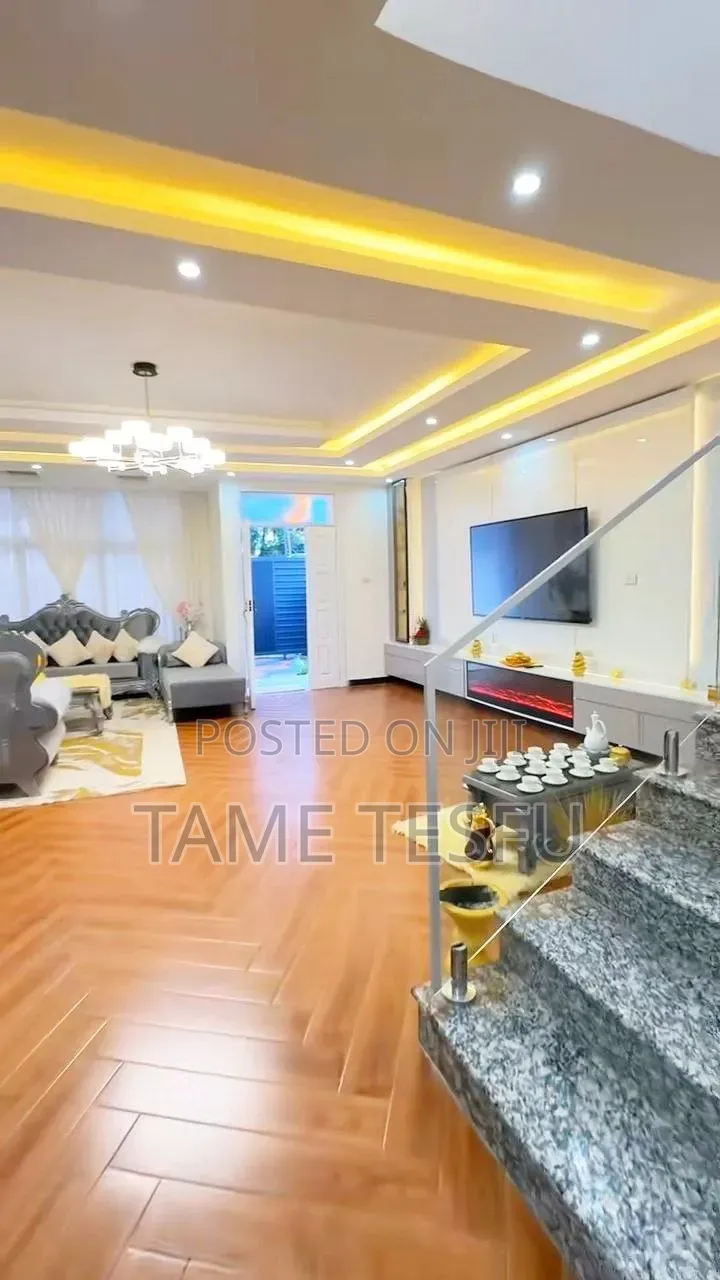 Furnished 5bdrm House in ሀያት, Bole for sale