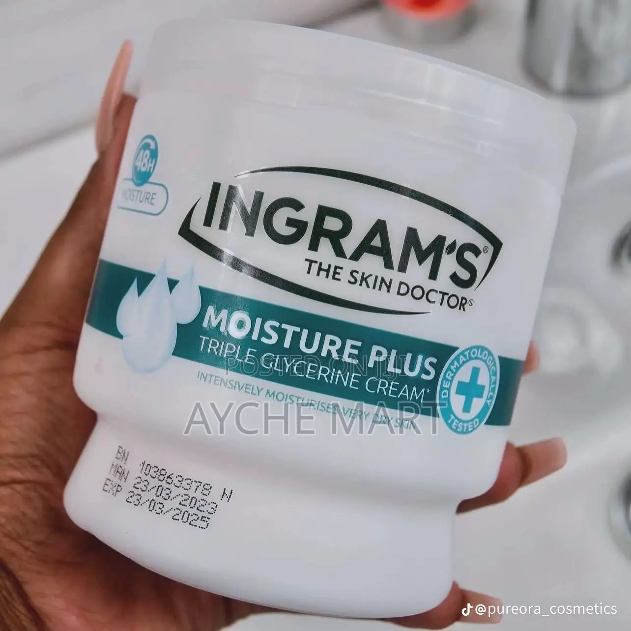 INGRAM’s Moisturizer Plus 450ml