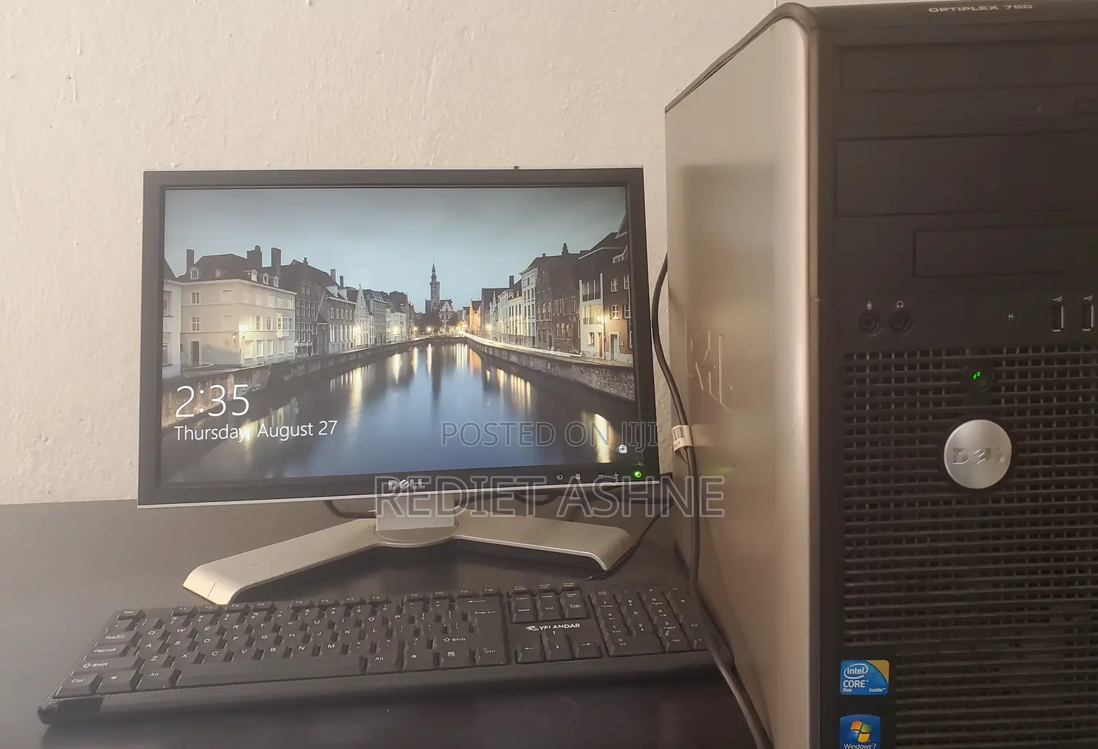 Desktop Computer Dell OptiPlex 780 8GB Intel Core 2 Duo HDD 256GB