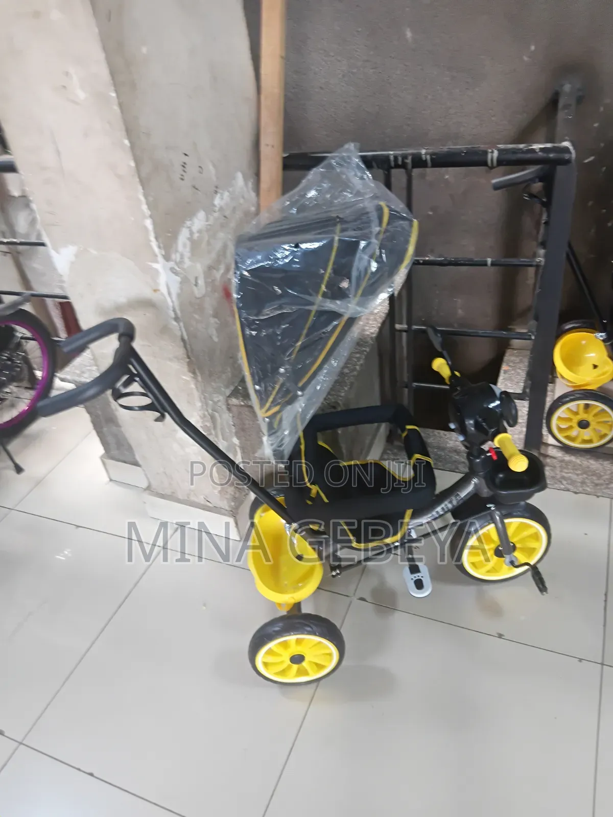 Kids Tricycle With Umbrella