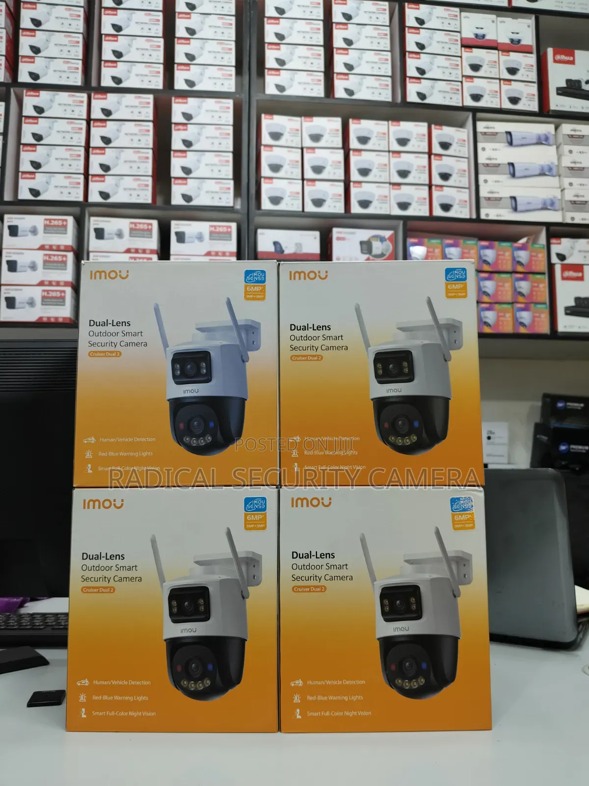 IMOU Cruiser Dual 6MP Dual Lens WiFi Outdoor CCTV Camera | PTZ + Fixed