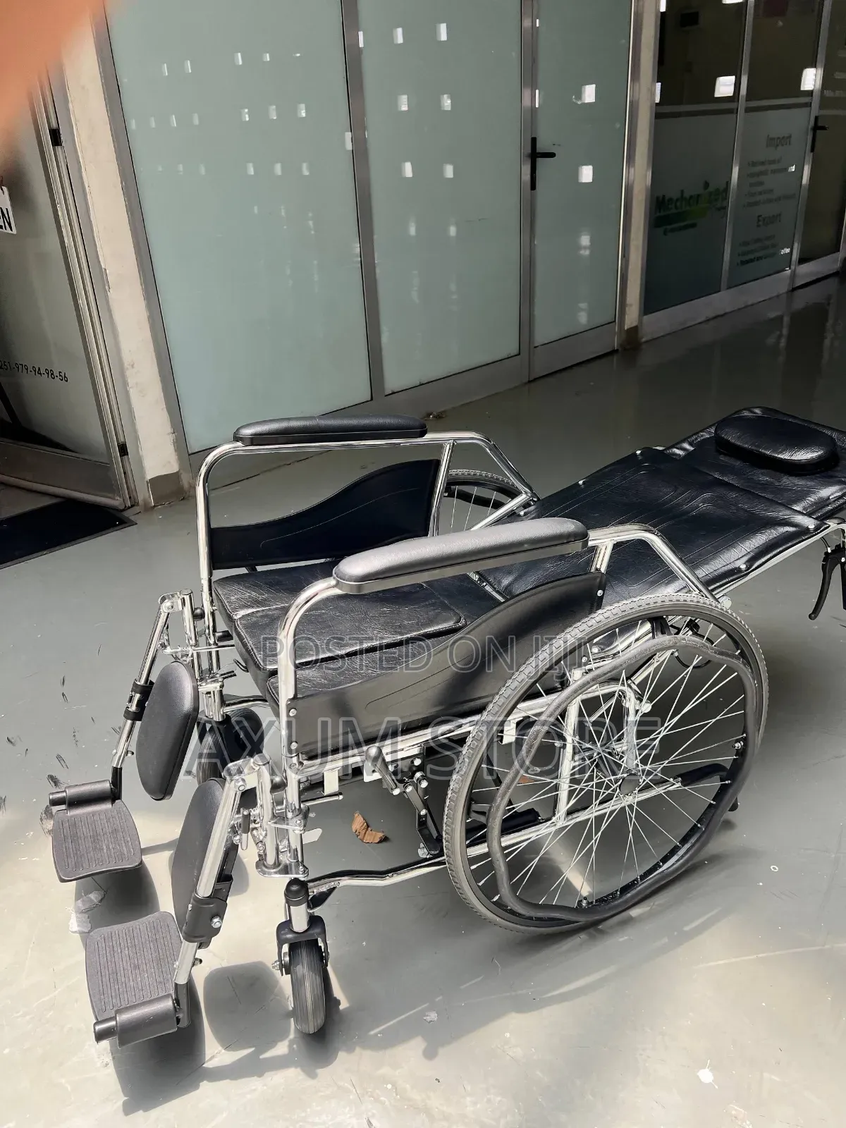 ጠንካራና ተመጣጣኝ ዊልቸር — Durable and Reliable Wheelchair