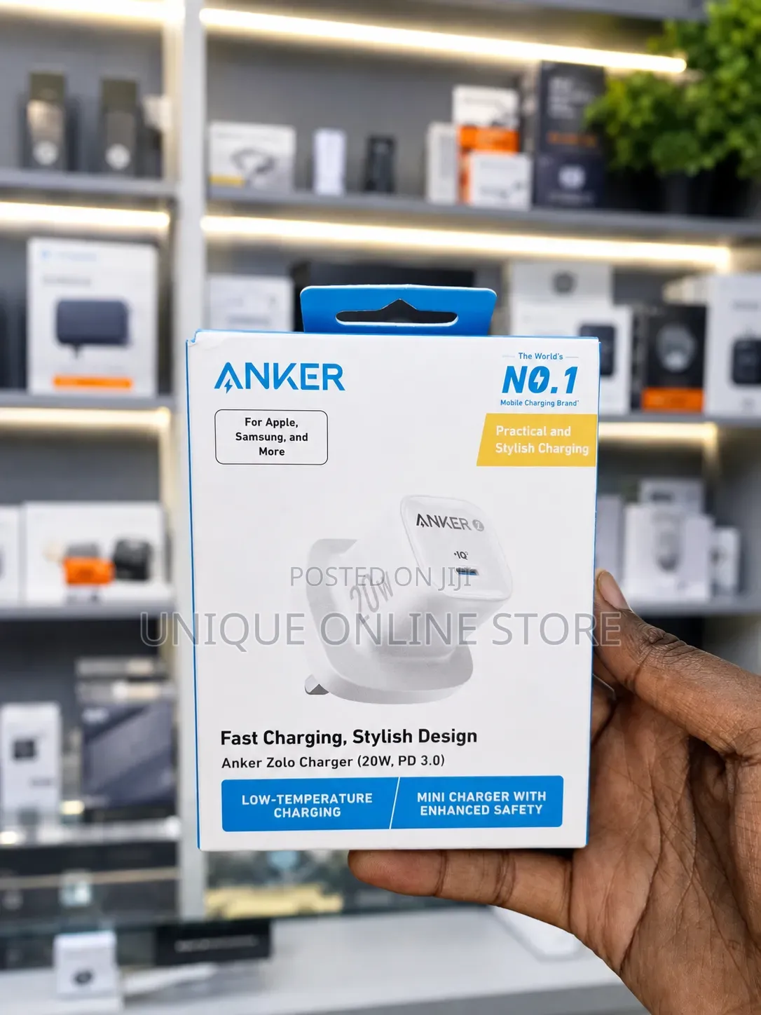 iPhone & Samsung Charger (Anker Zolo 20w )