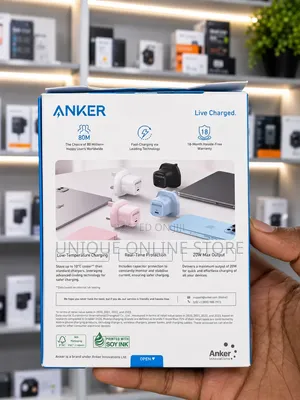 iPhone & Samsung Charger (Anker Zolo 20w )