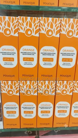 Pouqur Orange Enzymes Exfoliating Brightening Gel  ለበለዘዐለጠቆረ ማፅጂያ