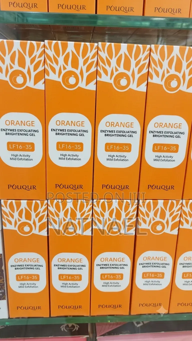 Pouqur Orange Enzymes Exfoliating Brightening Gel  ለበለዘዐለጠቆረ ማፅጂያ