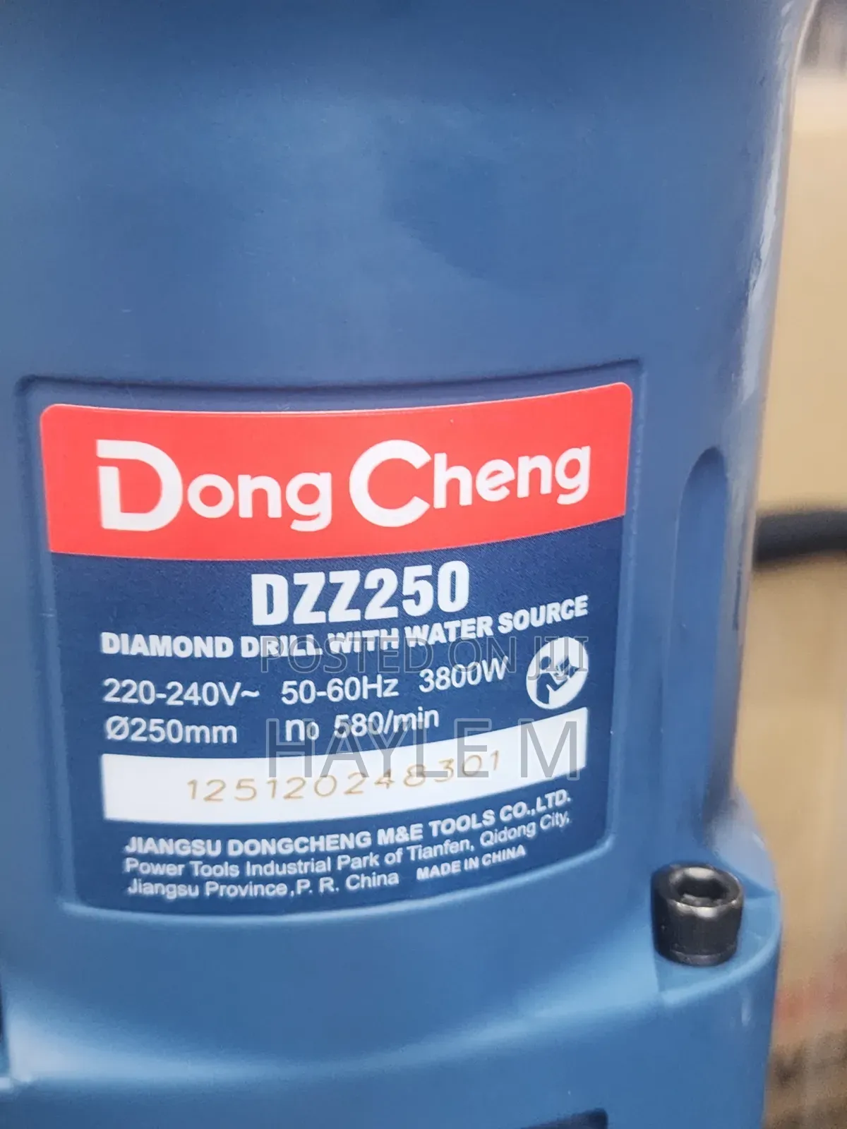 Dong Cheng Core Drill 3800w