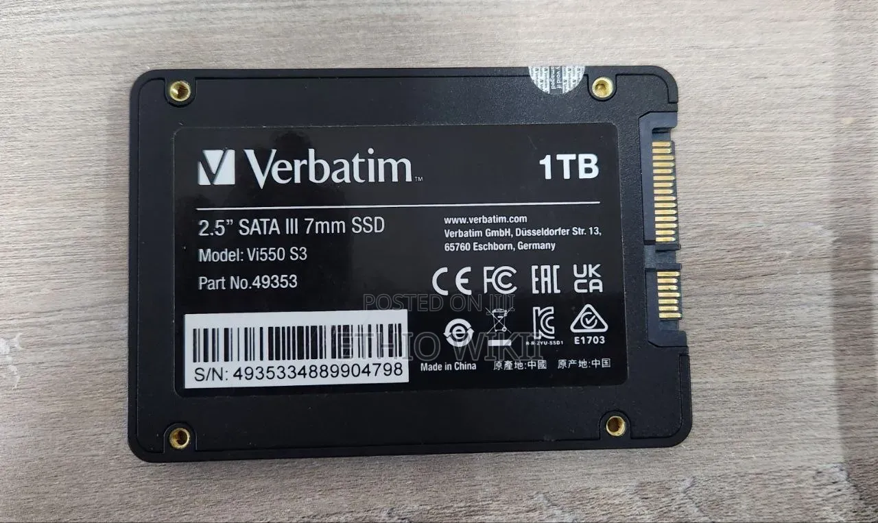 SSD 1Tb Verbatim