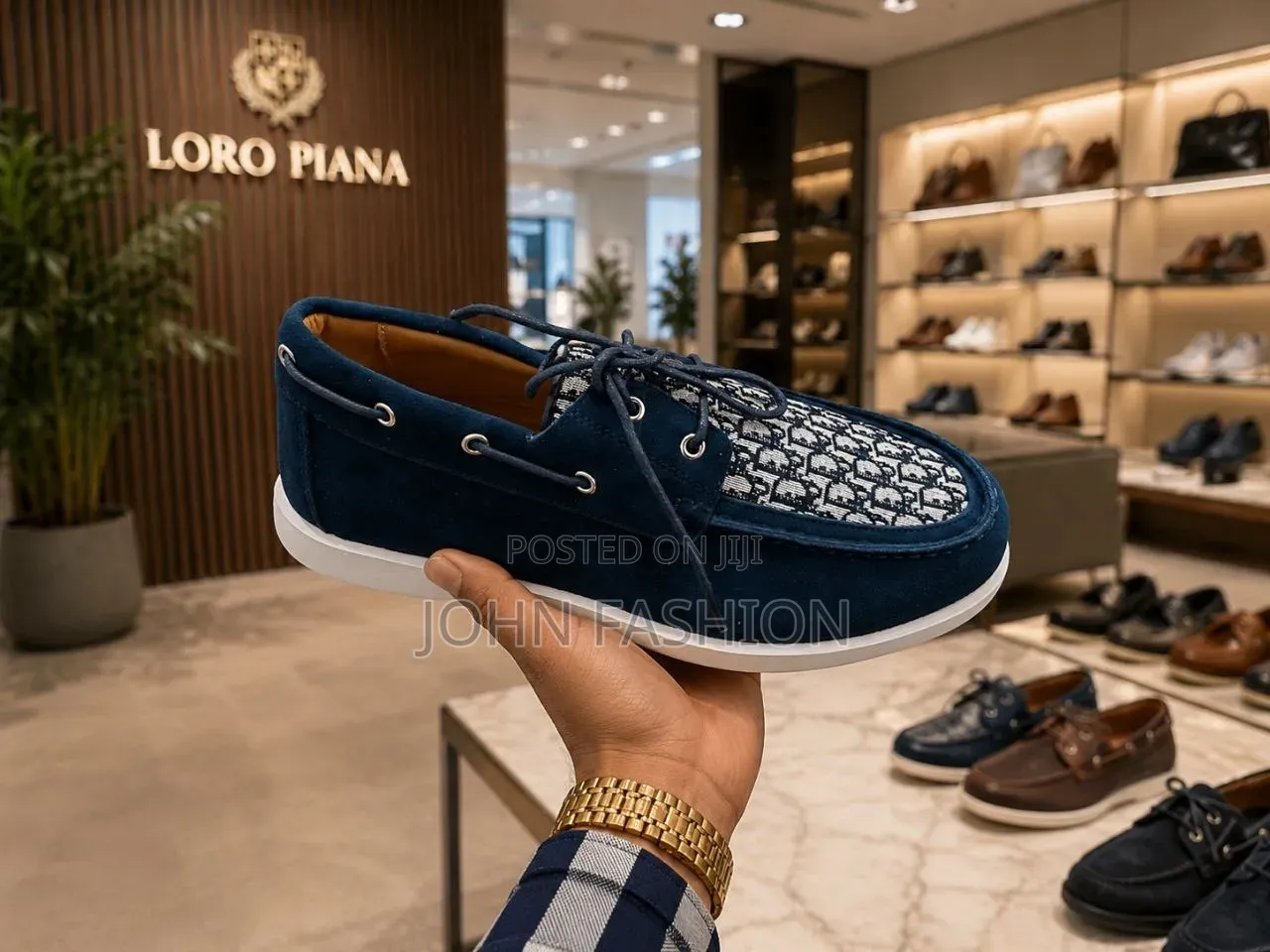 📌Christian Dior Granville Boat Shoes