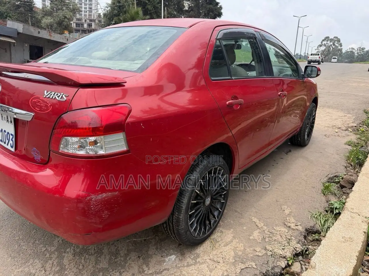 Toyota Yaris 2010 Red