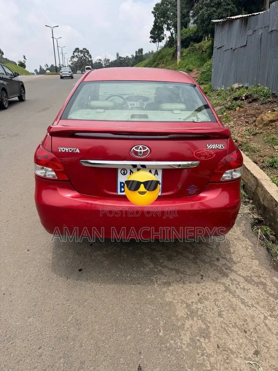 Toyota Yaris 2010 Red