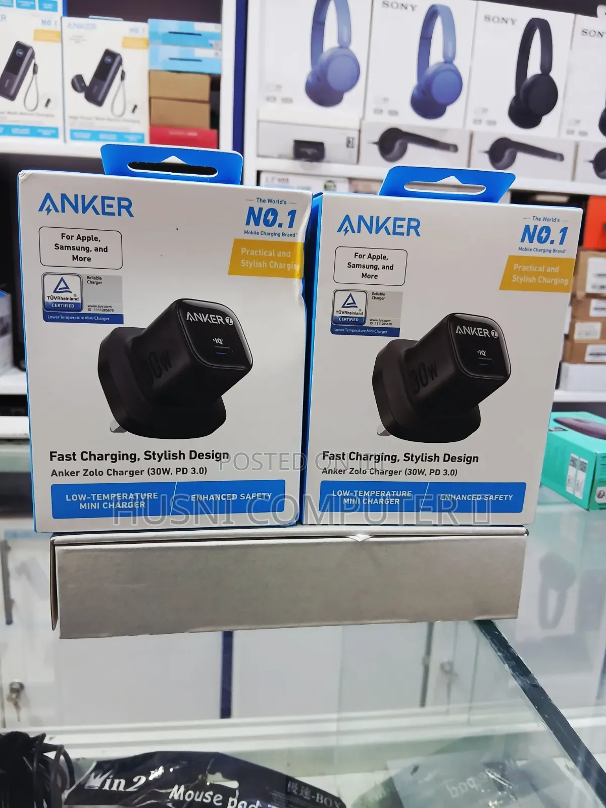 ⚡ ANKER Zolo Charger — 30W PD 3.0
🔌 Fast Charging |