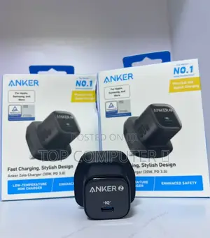 ⚡ ANKER Zolo Charger — 30W PD 3.0
🔌 Fast Charging | Compact