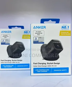 ⚡ ANKER Zolo Charger — 30W PD 3.0
🔌 Fast Charging | Compact