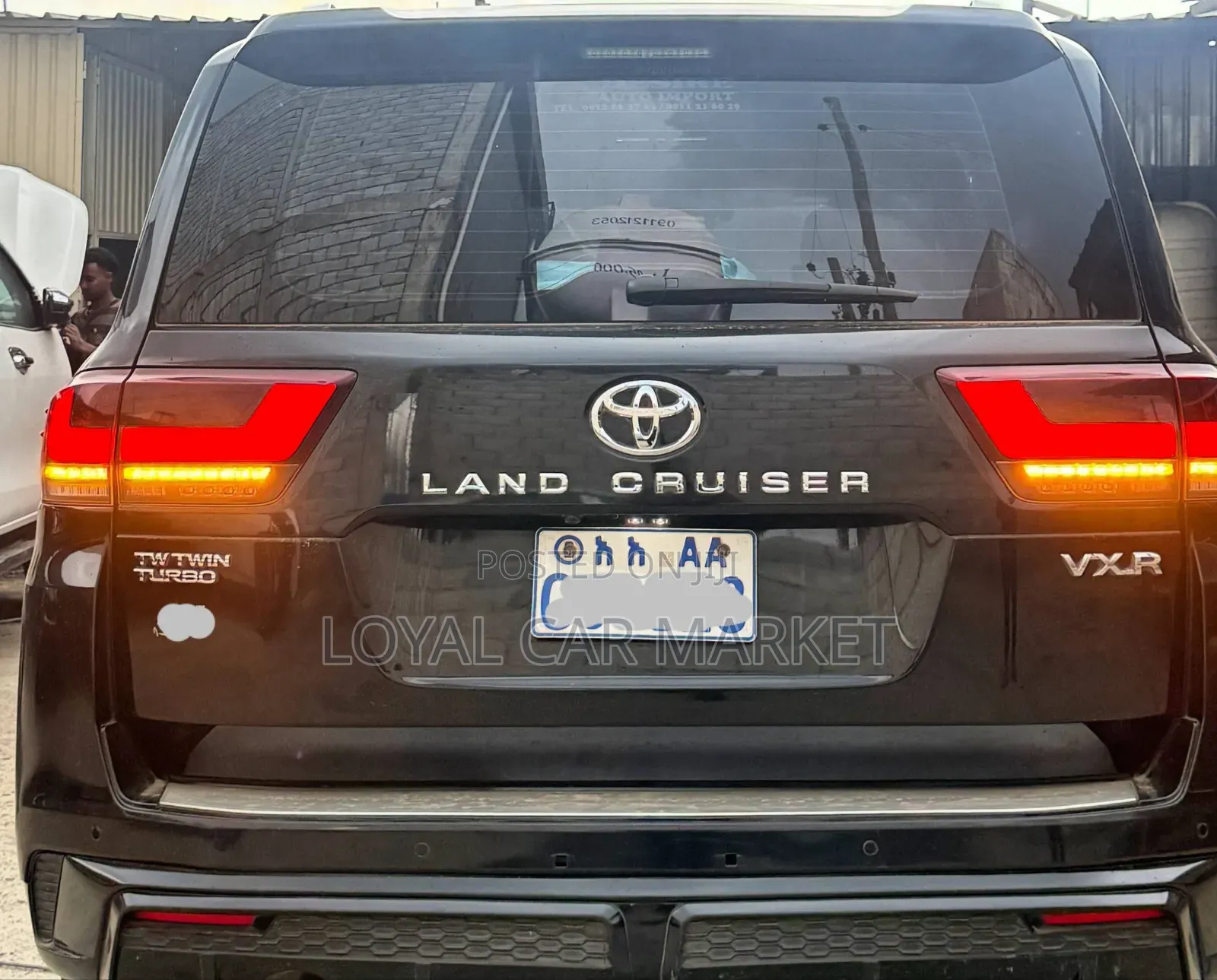 Toyota Land Cruiser 2022 Black