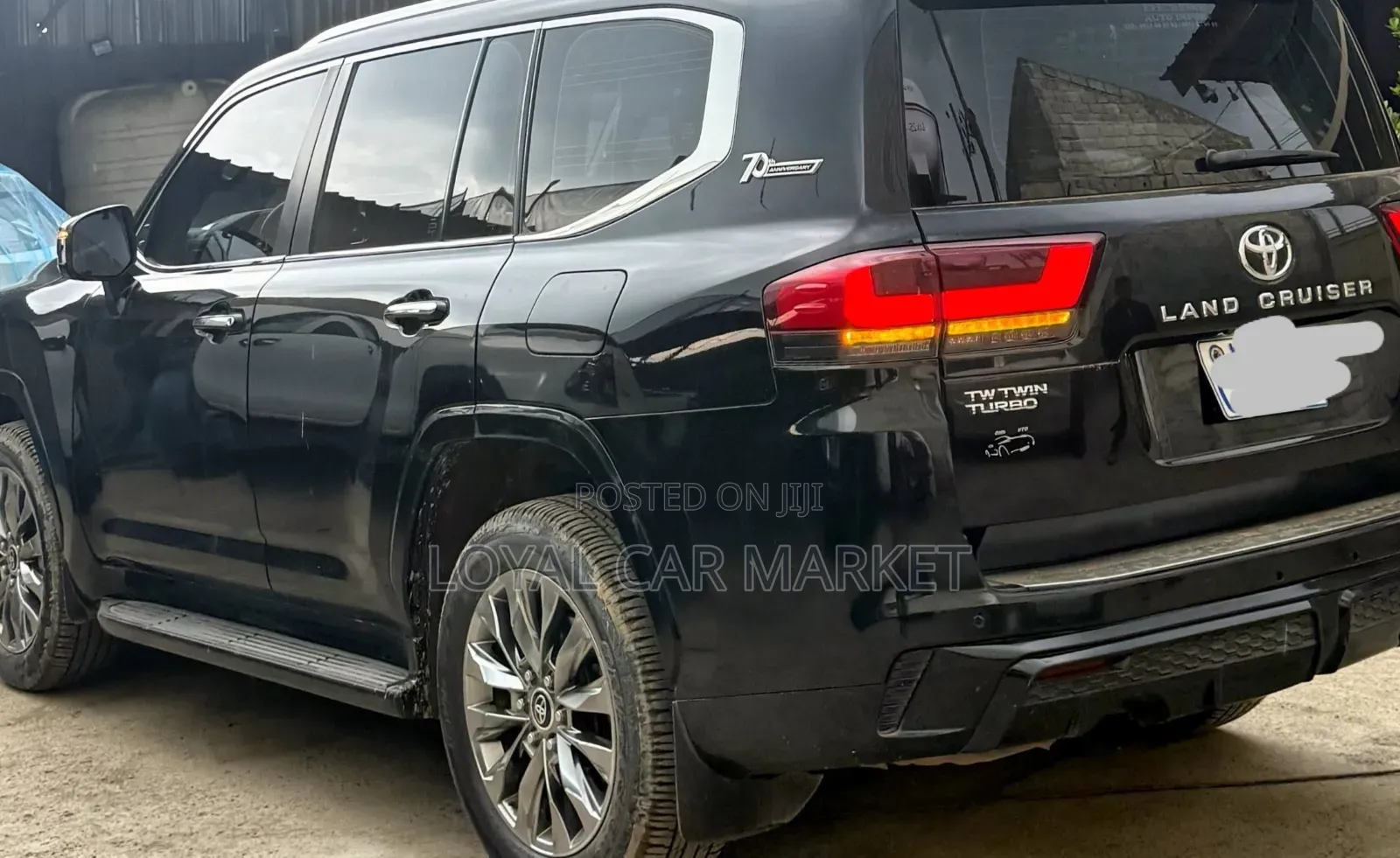 Toyota Land Cruiser 2022 Black