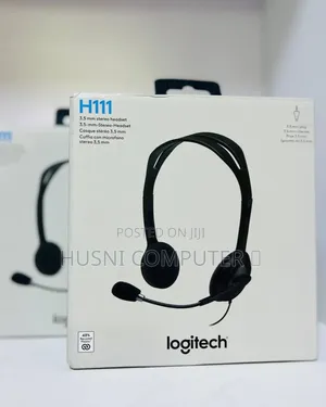Logitech H111 Stereo Headset Clear Sound + Strong