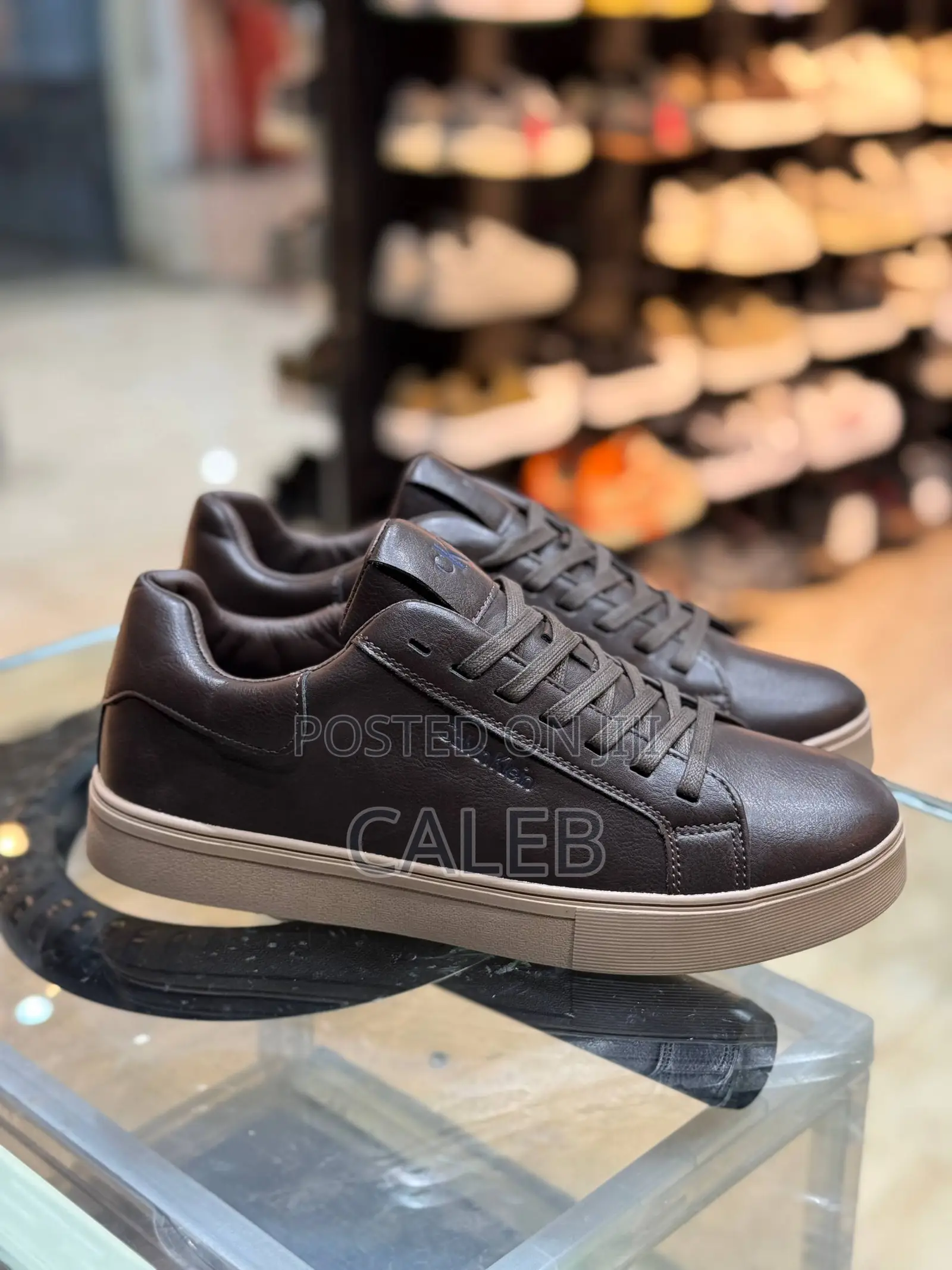 Calvin Klein #CK Casual Leather #Low Shoes for Men's