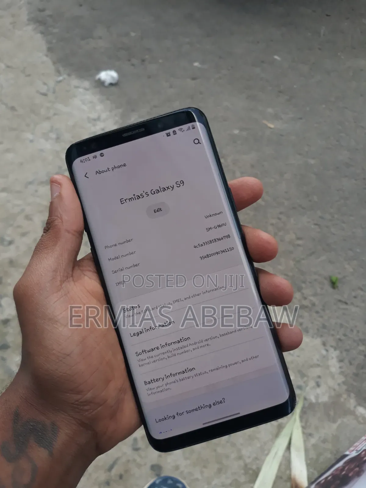 Samsung Galaxy S9 64 GB Black