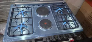 Lux Modern Stainless Steel Gas Cooker Range