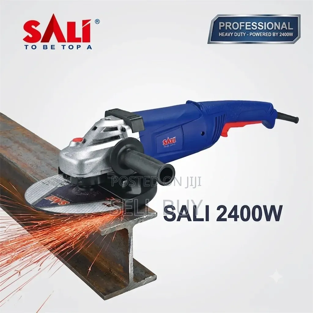 ሳሊ (SALI) 2400W ከባድ ስራ የሚችል የ 9 ኢንች (230mm) ግራይንደር / መቁረጫ