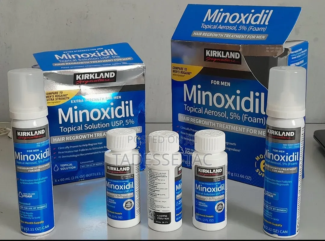 Minoxidil for Ethiopia አስደናቂው የፀጉርና ፂም ማሳደግያ