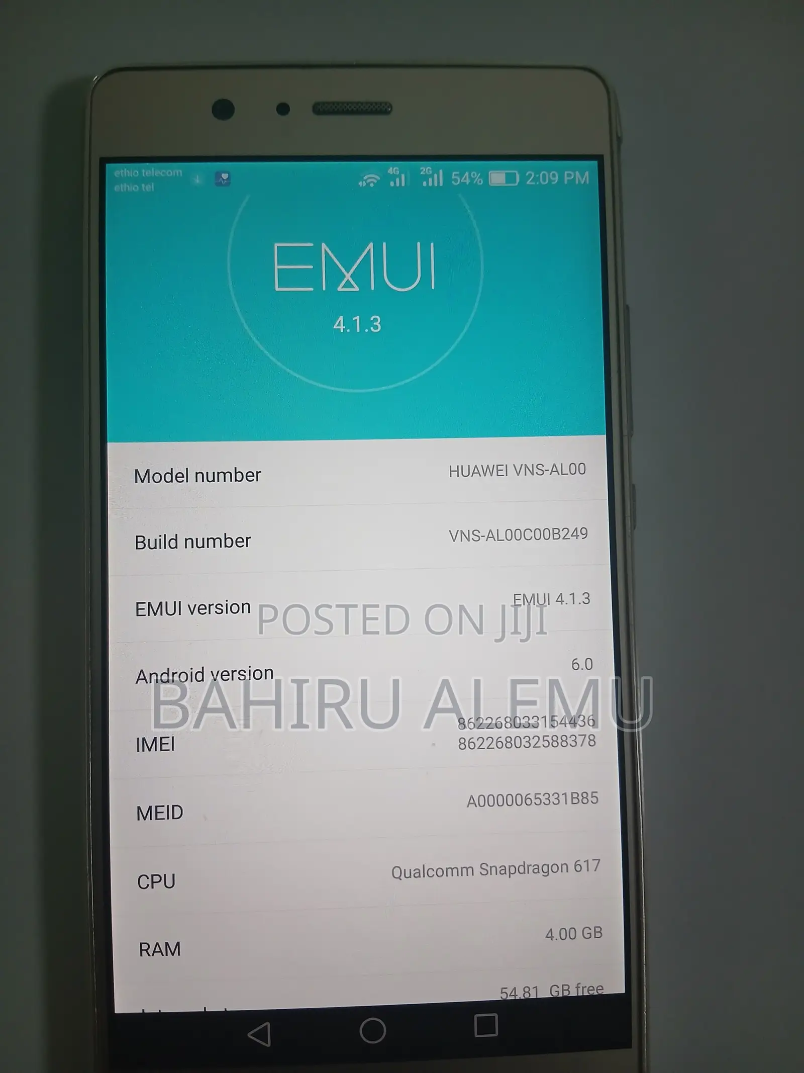Huawei G9 Lite VNS-AL00 16 GB Silver