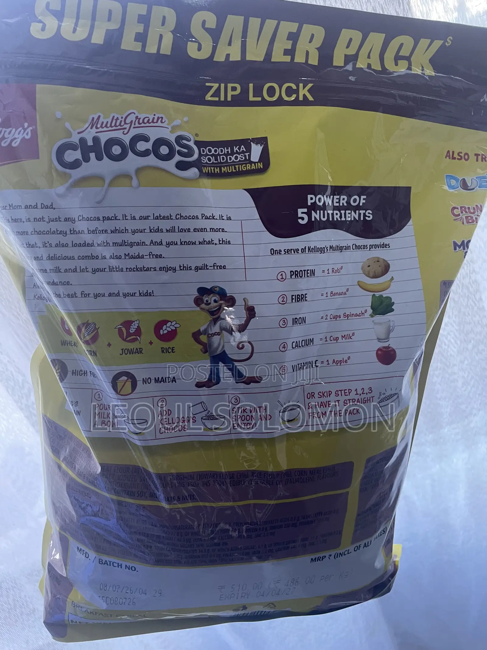 Chocos Cereal Multigrain
