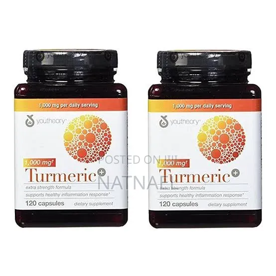 Youtheory Turmeric 2,250 Mg (210 Vegetarian Capsules)
