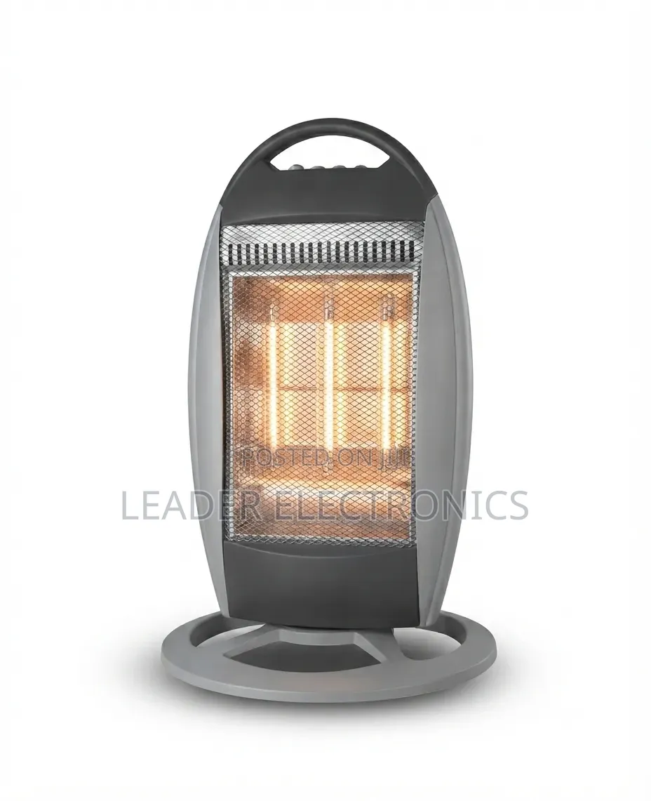 Lider Halogen Heater 1200W – Fast Heating, Powerful Warmth & Portable