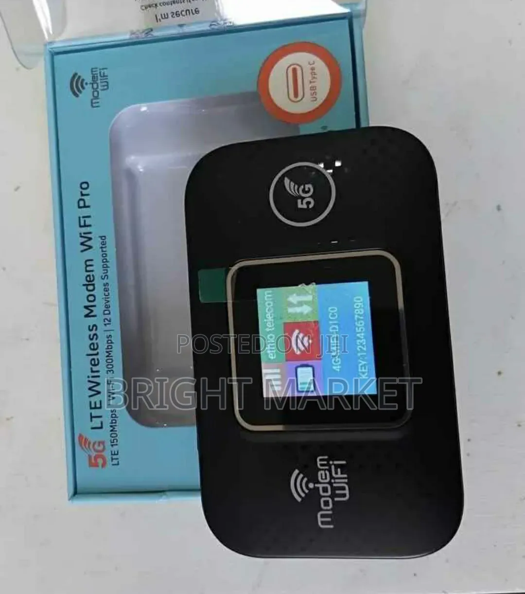 Modem 5G Ethio & Safari Support