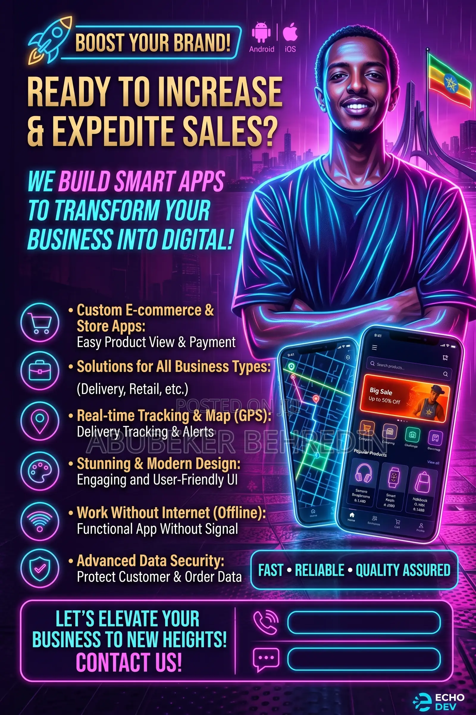 Custom Mobile Apps to Boost Your Revenue & Sales!