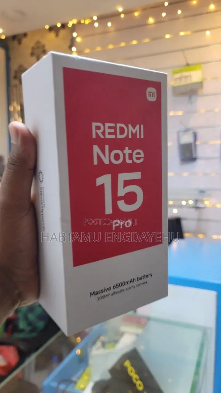 New Xiaomi Redmi Note 15 Pro 512 GB Red