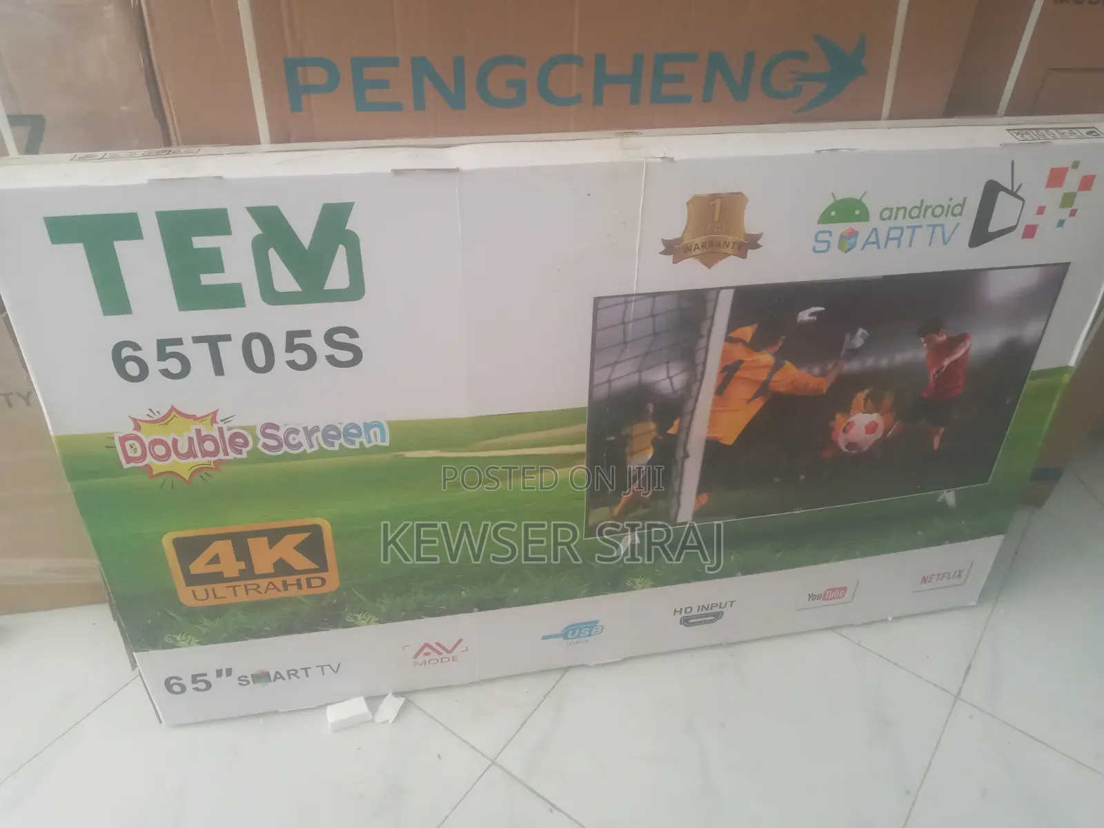Tev 65inche 4k Android TV
