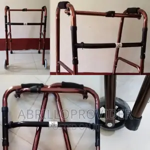 Folding Walker For Adults With Front Wheels (Standard)