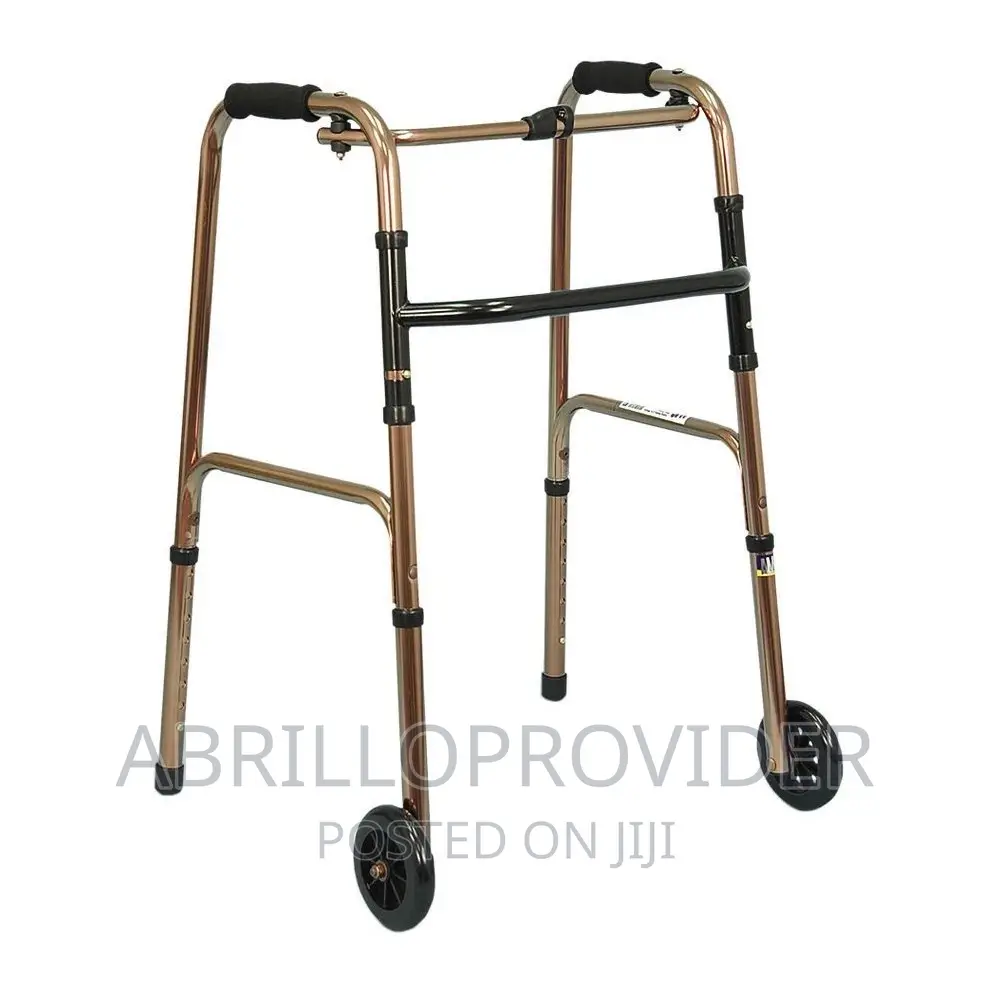 Folding Walker For Adults With Front Wheels (Standard)