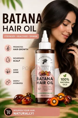 Castor, Argan, Tea Tree, Batana, Coconut and Jojoba