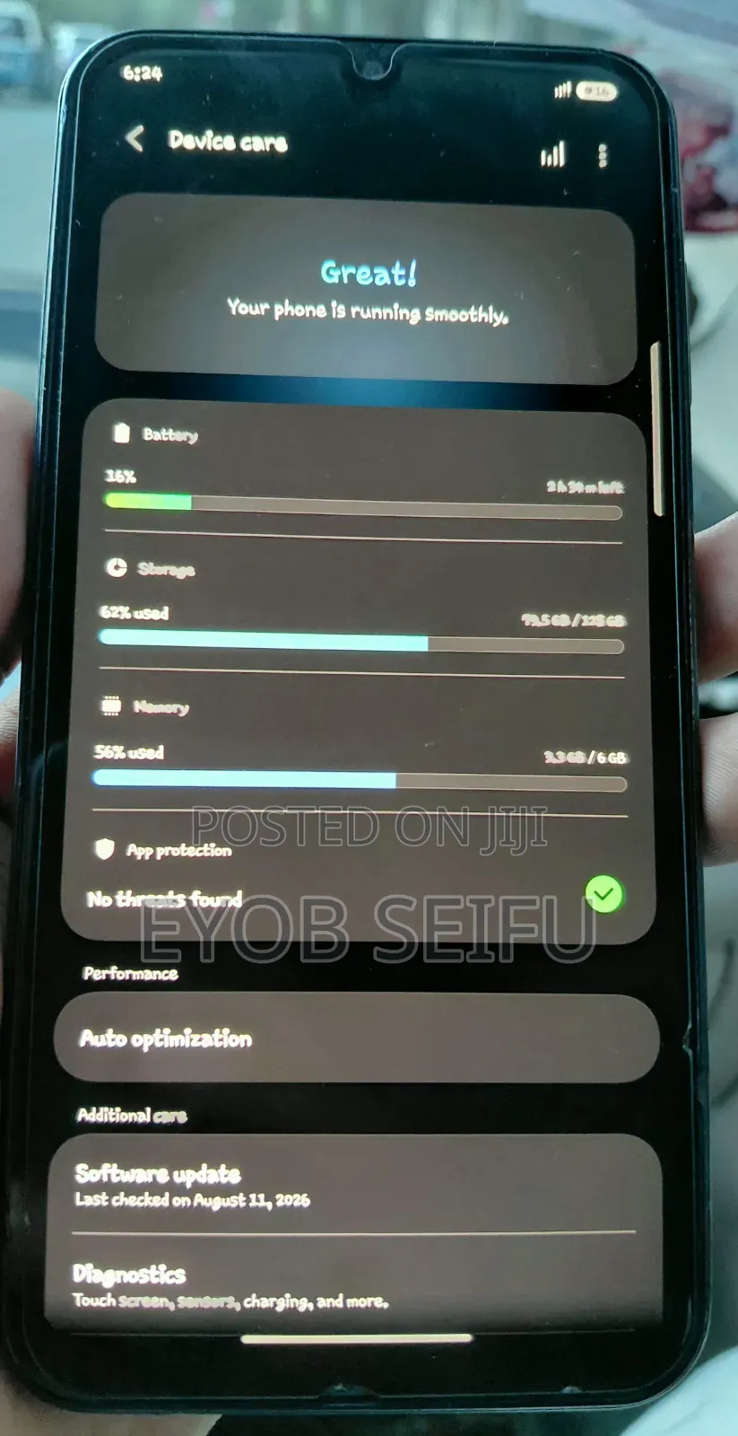 Samsung Galaxy A15 128 GB Graphite