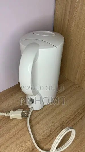 White Electric Water Kettle (1.0L) -