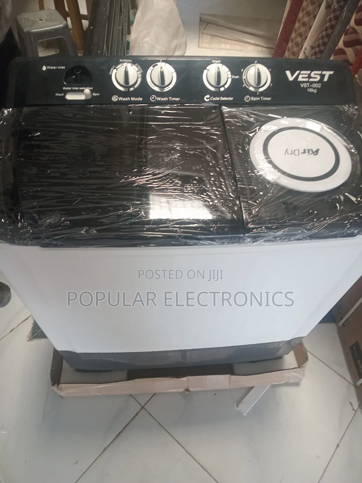 Vest 16kg Washing Machine Manual System