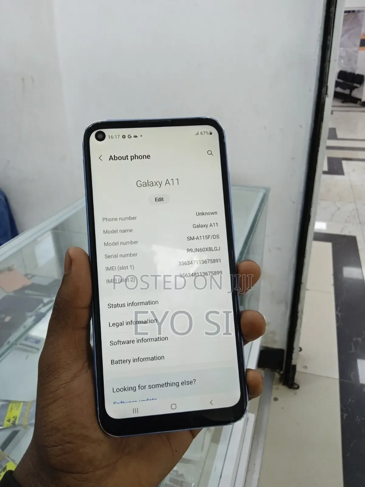 Samsung Galaxy A11 32 GB Blue