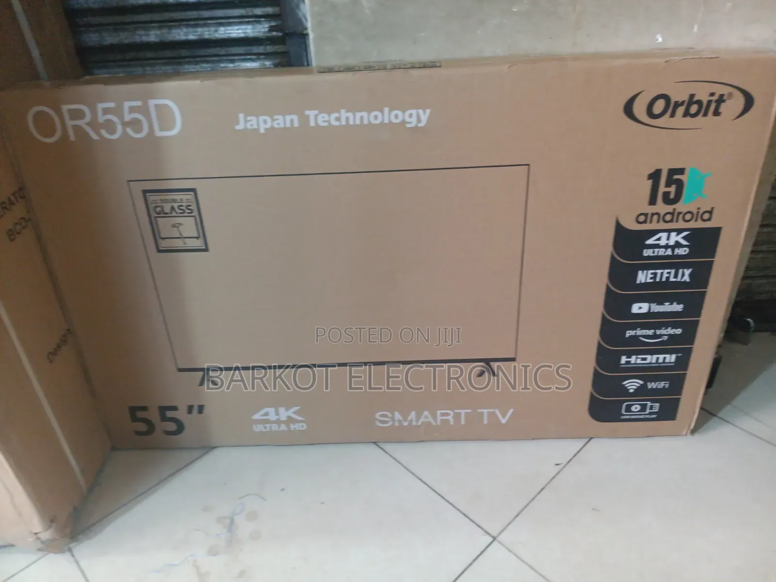 Orbit Smart Qled 4k Webos TV 55inch Andraid Framless 2026 Japan Doubel