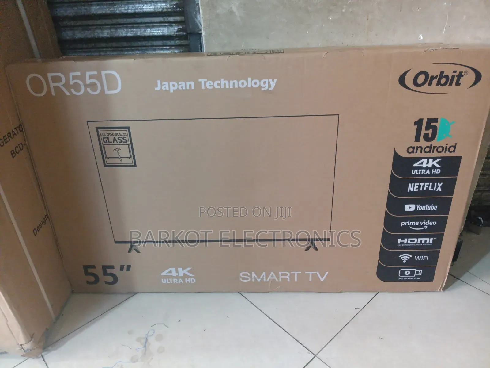 Orbit Smart Qled 4k Webos TV 55inch Andraid Framless 2026 Japan Doubel
