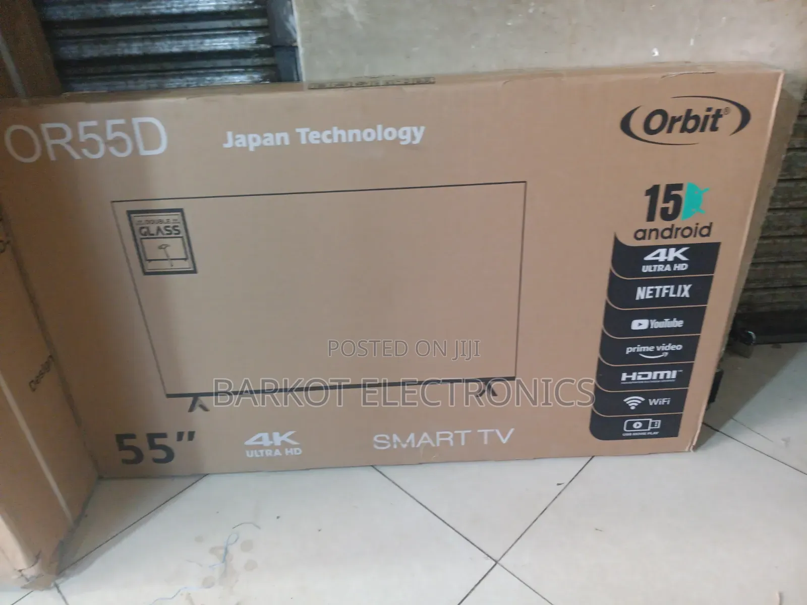 Orbit Smart Qled 4k Webos TV 55inch Andraid Framless 2026 Japan Doubel