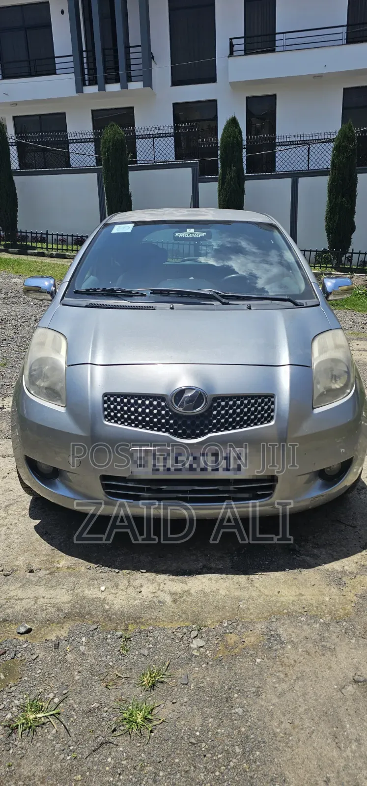 Toyota Yaris 2007 Gray