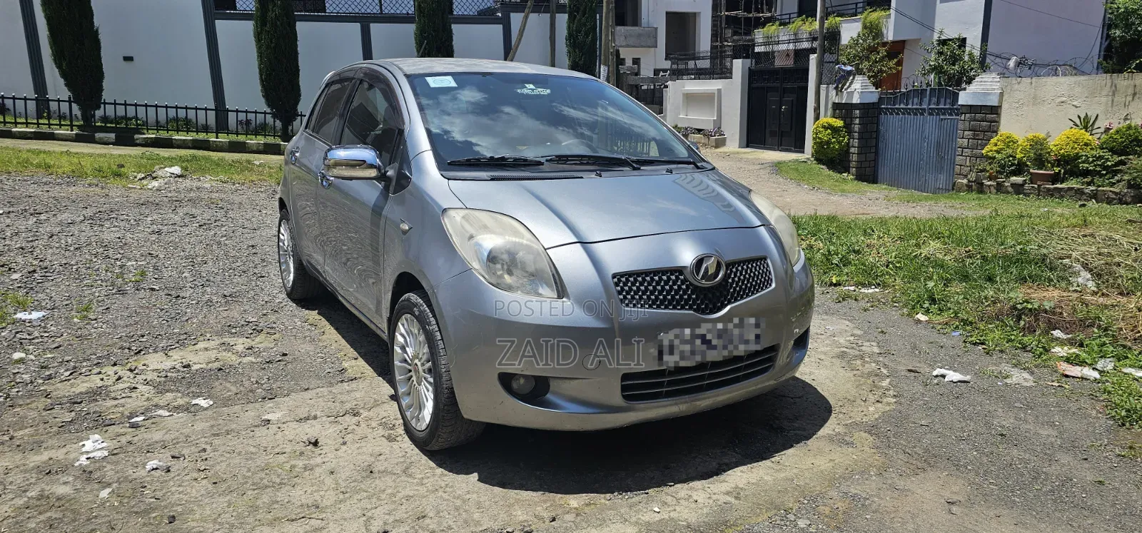 Toyota Yaris 2007 Gray